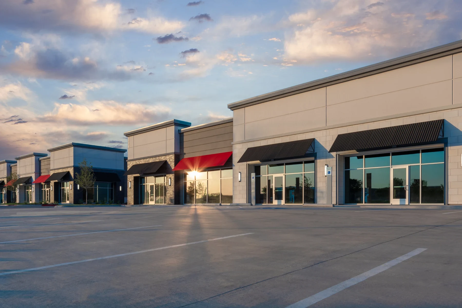 Multi-Tenant Retail Strip Roofing in Myrtle Beach, SC